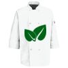 Eight Pearl Button Chef Coat with Thermometer Pocket Thumbnail