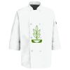 Eight Pearl Button Chef Coat with Thermometer Pocket Thumbnail