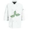 Eight Pearl Button Chef Coat with Thermometer Pocket Thumbnail