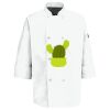 Eight Pearl Button Chef Coat with Thermometer Pocket Thumbnail