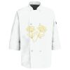 Eight Pearl Button Chef Coat with Thermometer Pocket Thumbnail