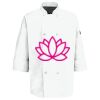 Eight Pearl Button Chef Coat with Thermometer Pocket Thumbnail