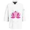 Eight Pearl Button Chef Coat with Thermometer Pocket Thumbnail