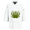 Eight Pearl Button Chef Coat with Thermometer Pocket Thumbnail
