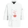 Eight Pearl Button Chef Coat with Thermometer Pocket Thumbnail