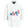 Eight Pearl Button Chef Coat with Thermometer Pocket Thumbnail