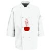 Eight Pearl Button Chef Coat with Thermometer Pocket Thumbnail