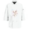 Eight Pearl Button Chef Coat with Thermometer Pocket Thumbnail