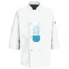 Eight Pearl Button Chef Coat with Thermometer Pocket Thumbnail