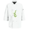 Eight Pearl Button Chef Coat with Thermometer Pocket Thumbnail