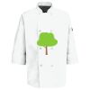 Eight Pearl Button Chef Coat with Thermometer Pocket Thumbnail