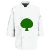 Eight Pearl Button Chef Coat with Thermometer Pocket Thumbnail