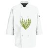 Eight Pearl Button Chef Coat with Thermometer Pocket Thumbnail