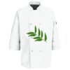Eight Pearl Button Chef Coat with Thermometer Pocket Thumbnail