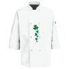 Eight Pearl Button Chef Coat with Thermometer Pocket Thumbnail