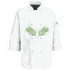 Eight Pearl Button Chef Coat with Thermometer Pocket Thumbnail