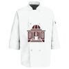 Eight Pearl Button Chef Coat with Thermometer Pocket Thumbnail