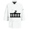Eight Pearl Button Chef Coat with Thermometer Pocket Thumbnail