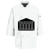Eight Pearl Button Chef Coat with Thermometer Pocket Thumbnail