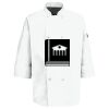 Eight Pearl Button Chef Coat with Thermometer Pocket Thumbnail