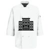 Eight Pearl Button Chef Coat with Thermometer Pocket Thumbnail