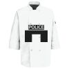 Eight Pearl Button Chef Coat with Thermometer Pocket Thumbnail