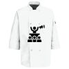 Eight Pearl Button Chef Coat with Thermometer Pocket Thumbnail