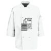 Eight Pearl Button Chef Coat with Thermometer Pocket Thumbnail