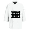 Eight Pearl Button Chef Coat with Thermometer Pocket Thumbnail