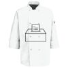 Eight Pearl Button Chef Coat with Thermometer Pocket Thumbnail
