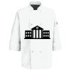 Eight Pearl Button Chef Coat with Thermometer Pocket Thumbnail