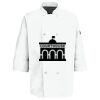 Eight Pearl Button Chef Coat with Thermometer Pocket Thumbnail