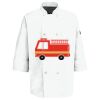 Eight Pearl Button Chef Coat with Thermometer Pocket Thumbnail
