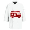 Eight Pearl Button Chef Coat with Thermometer Pocket Thumbnail