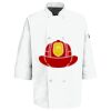 Eight Pearl Button Chef Coat with Thermometer Pocket Thumbnail