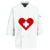 Eight Pearl Button Chef Coat with Thermometer Pocket Thumbnail