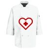 Eight Pearl Button Chef Coat with Thermometer Pocket Thumbnail