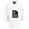 Eight Pearl Button Chef Coat with Thermometer Pocket Thumbnail