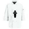 Eight Pearl Button Chef Coat with Thermometer Pocket Thumbnail