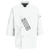 Eight Pearl Button Chef Coat with Thermometer Pocket Thumbnail