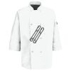 Eight Pearl Button Chef Coat with Thermometer Pocket Thumbnail