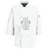 Eight Pearl Button Chef Coat with Thermometer Pocket Thumbnail