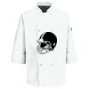 Eight Pearl Button Chef Coat with Thermometer Pocket Thumbnail