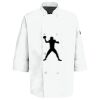Eight Pearl Button Chef Coat with Thermometer Pocket Thumbnail