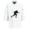 Eight Pearl Button Chef Coat with Thermometer Pocket Thumbnail