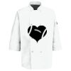 Eight Pearl Button Chef Coat with Thermometer Pocket Thumbnail