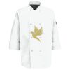 Eight Pearl Button Chef Coat with Thermometer Pocket Thumbnail