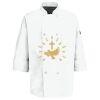 Eight Pearl Button Chef Coat with Thermometer Pocket Thumbnail