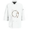 Eight Pearl Button Chef Coat with Thermometer Pocket Thumbnail