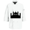 Eight Pearl Button Chef Coat with Thermometer Pocket Thumbnail